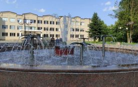 Знову запрацював фонтан на бульварі Вишневецького