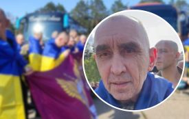 «Дорогенькі мої, я приїхав»…Після двох років полону додому повернувся Михайло Баран