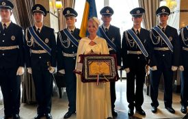 Доцентка Тернопільського медуніверситету Оксана Ільків у Франції отримала почесний Орден Королеви Анни