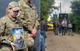 В один день Тернопільщина прощалась з Героями  Романом Юзвою та Олегом Музичуком
