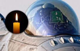 Під час відбиття ворожого удару загинув  пілот F-16 підполковник 32-річний Максим Устименко