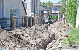 У Чорткові деякі вулиці без води: прокладають нову мережу