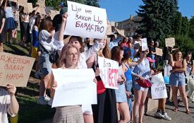 Мітинг у Тернополі проти обмежень повноважень НАБУ та САП триває: що каже влада