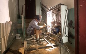 У багатоповерхівці, де живе військовий з інвалідністю, встановлюють спеціальний ліфт