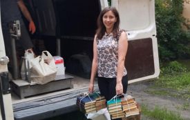 Бібліотека обмінює російську літературу на сучасні українські книги і допомагає ЗСУ