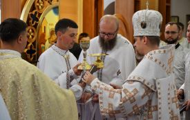 У Тернополі архиєпископ висвятив нового священника