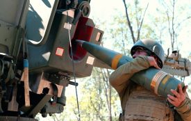 Тернопільські артилеристи у День народження бригади перетворюють російську техніку на брухт
