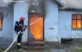 Бездиханне тіло знайшли на місці пожежі в Нараївській громаді