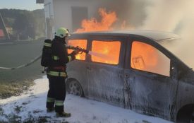 Згорів автомобіль в Заліщицькій громаді: що відомо про причини