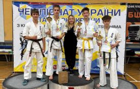 Тернопільські каратисти привезли золото та срібло з Чемпіонату України