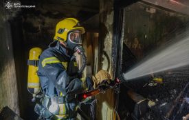 Пожежа в квартирі на Братів Бойчуків: вогонь міг перекинутись на інші помешкання