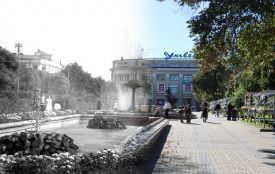 Як змінювався ЦУМ: від будівництва до сьогодення. Відтворили фото з одного ракурсу
