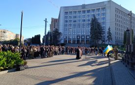 Поминальний молебень «Світло молитви в темряві війни» вперше провели у Тернополі