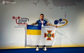 Рятувальник з Тернополя виборов «срібло» на Чемпіонаті Європи з жиму лежачи