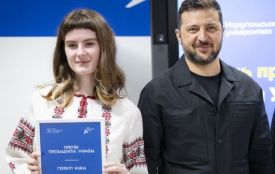 Тернополянка Уляна Гербут отримала премію Президента України
