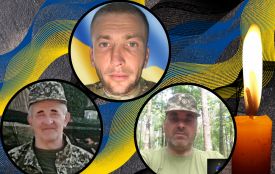 На війні загинули Герої з Тернопільщини Степан Хавар, Григорій Марчук та Володимир Шкляр