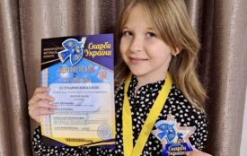 П'ятикласниця з Тернополя Марія Пиптик здобула перемогу на Міжнародному фестивалі «Скарби України»