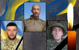 Тернопільщина прощатиметься із захисниками Віталієм Саніцьким, Вадимом Нагорнюком і Петром Микуляком