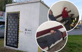 Укриття на зупинках знову будуть за решітками та ще й із камерами. Влада коментує лише за запитом