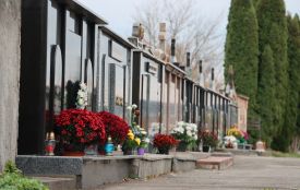 Свіжі квіти та лампадки: який вигляд має Микулинецьке кладовище після поминальних днів