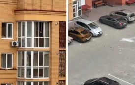 Кидав взуття і банки з балкона, погрожував стріляниною перехожим: на Тарнавського затримали чоловіка