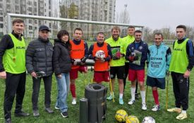 Ампфутбольна команда «Вікінги» з Тернополя отримала спортивне спорядження