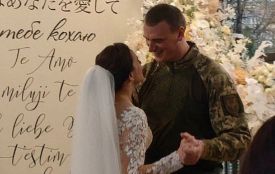 Італієць, який служив у тернопільському батальйоні, одружився з українкою