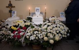 Господи, який біль… Тернопіль прощається з Марією та її двома дітками, яких вбила ворожа ракета