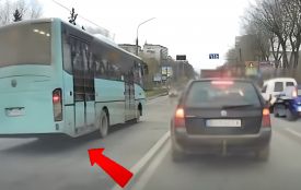 Оштрафували водія маршрутки, який на 15 Квітня рухався зустрічною