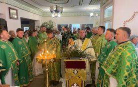 У Кременці освятили каплицю на честь преподобного Амфілохія Почаївського