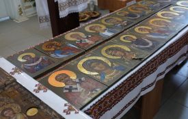 У Тернополі освятили ікони для захисників, створені учасницями проєкту «Доступна спадщина»