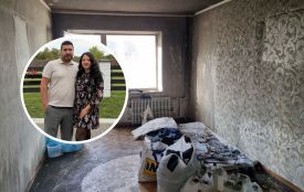 «Про ремонти говорити ще зарано»: як живе родина, чия квартира палала після ракетного удару