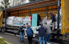 У Тернопільську лікарню №2 доставили медичне обладнання від благодійників з Естонії