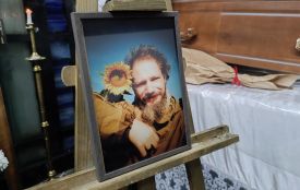 Тернопіль прощається із воїном Юрієм Костишиним на псевдо «Кіт Характерник»