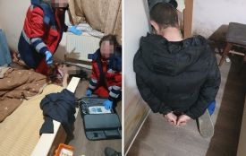 Вдарив ножем дружину — все бачили сини-школярі. Подробиці вбивства на Монастирищині