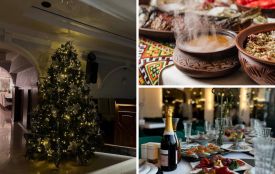 Новорічні корпоративи 2026: що пропонують ресторани Тернополя та скільки коштує святкування