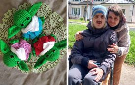 Від сніговиків до героїв мультфільмів: Марія Дичковська в’яже іграшки, щоб підтримати сина у боротьбі з хворобою
