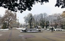 Сніг, ожеледицю та невеликий мороз прогнозують на Тернопільщині на Святвечір та Різдво