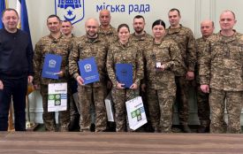 Нацгвардійці в Тернополі отримали нагороди з нагоди професійного свята