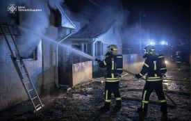 Чотири пожежі на Тернопільщині у Різдво: горіли будинки і господарські будівлі