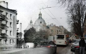 Був скверик та пішохідна алея: як змінилась вулиця Руська