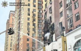 Київ та область зазнали масованого удару ворога: є загиблий та поранені