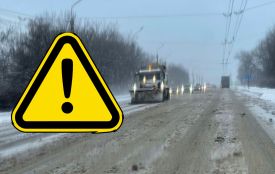 На дорогах Тернопільської громади оголосили «жовтий» рівень небезпеки