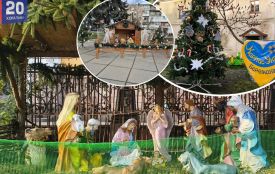 Не у всіх громадах засяяли ялинки, більшість встановили шопки: добірка цікавих місць Тернопільщини