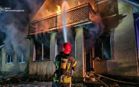 У Тернопільському районі горів житловий будинок