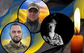 «На щиті» повернулися до рідного дому Герої з Тернопільщини Петро Заяць, Ігор Коцан та Валентин Олійник