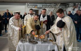 У Тернополі 6 січня з кранів тече освячена вода