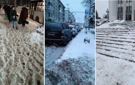 Каша на тротуарах і дорогах. Яка ситуація в Тернополі? (ОНОВЛЮЄТЬСЯ)