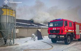Масштабну пожежу ліквідували у Чортківському районі