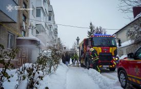У багатоповерхівці на Малишка горів підвал
